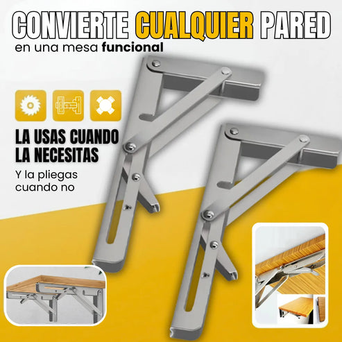 FlexHold™ — Bisagra Plegable para Escritorio o Mesa (Pack x2)