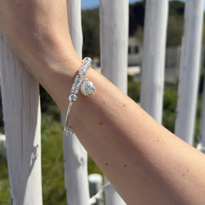 Llamador de Ángeles™ — Pulsera de Plata 925 regulable  (2x1 Limitado + aretes de regalo)