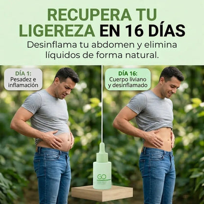 Go Drainer®: Reduce la hinchazon y sientete mas ligero en tan solo 6 dias (PROMO 2x1)