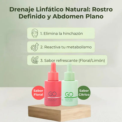Go Drainer®: Reduce la hinchazon y sientete mas ligero en tan solo 6 dias (PROMO 2x1)