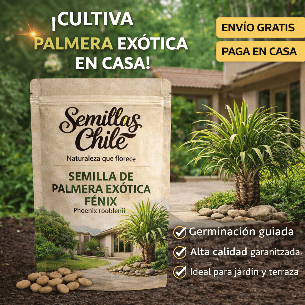 Semilla de Palmera Exótica Fénix – 🌴Dale Vida Tropical a tu Patio ( 30 gr)