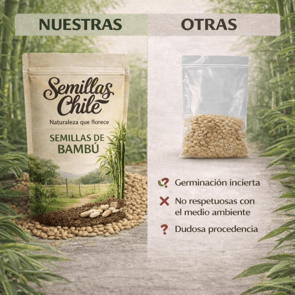 Semillas PREMIUM ciprés de bambú de la suerte (5 gramos)