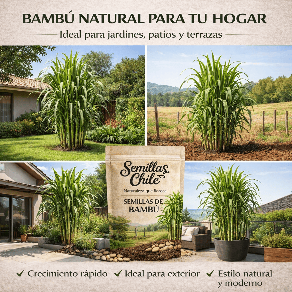 Semillas PREMIUM ciprés de bambú de la suerte (5 gramos)