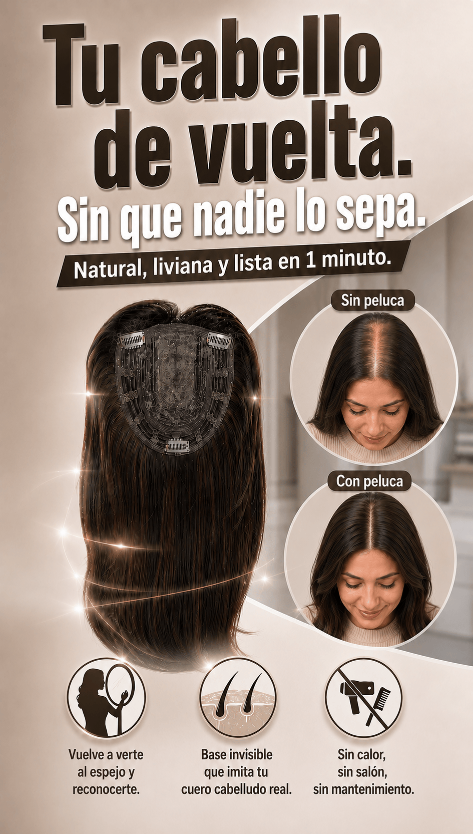 MELENE™ | Más volumen y largo al instante