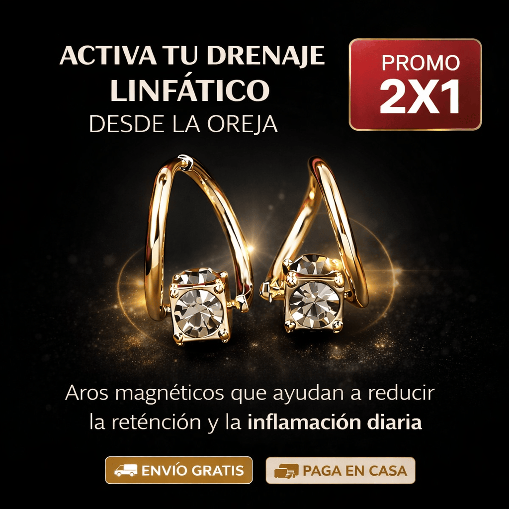 Aros de Germanio 2x1 🔥 — Drena la hinchazón sin dieta ni rutina