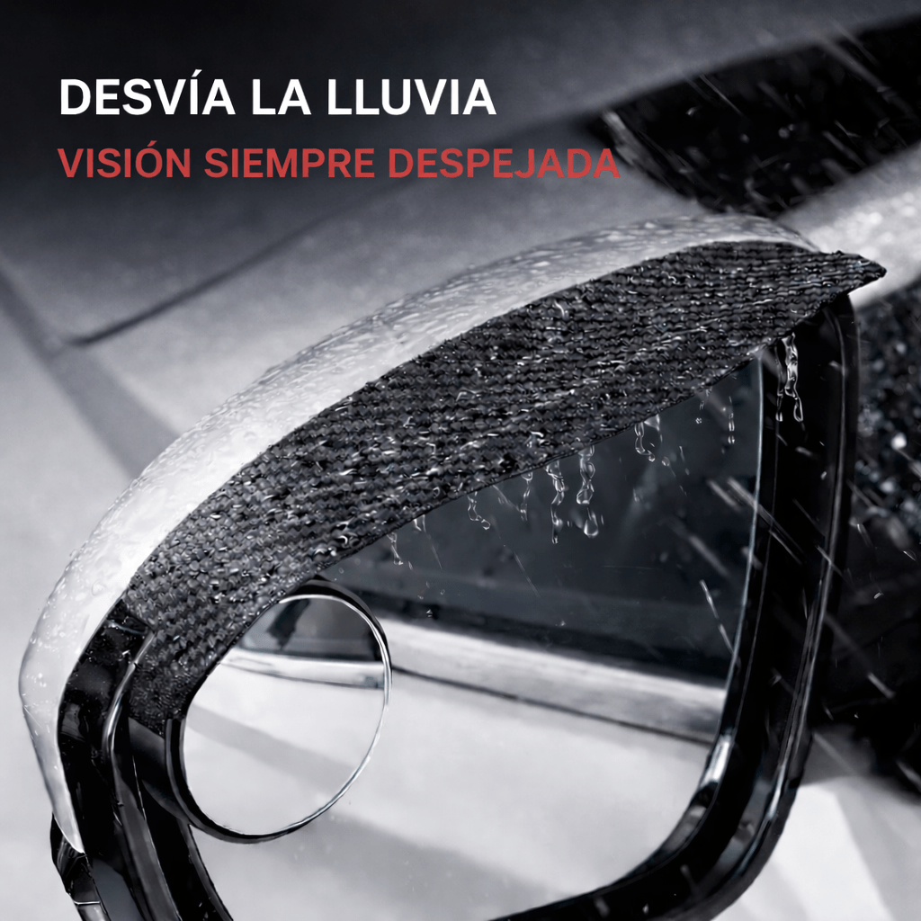 ClearView Pro™ – Espejo Retrovisor 360° Antipunto Ciego. (iNCLUYE Par izq + Der)