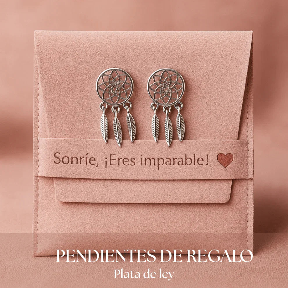 Llamador de Ángeles™ — Pulsera de Plata 925 regulable  (2x1 Limitado + aretes de regalo)