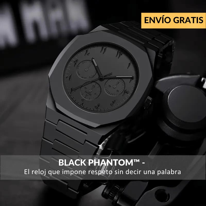 BLACK PHANTOM™ — El reloj que impone respeto sin decir una palabra 1