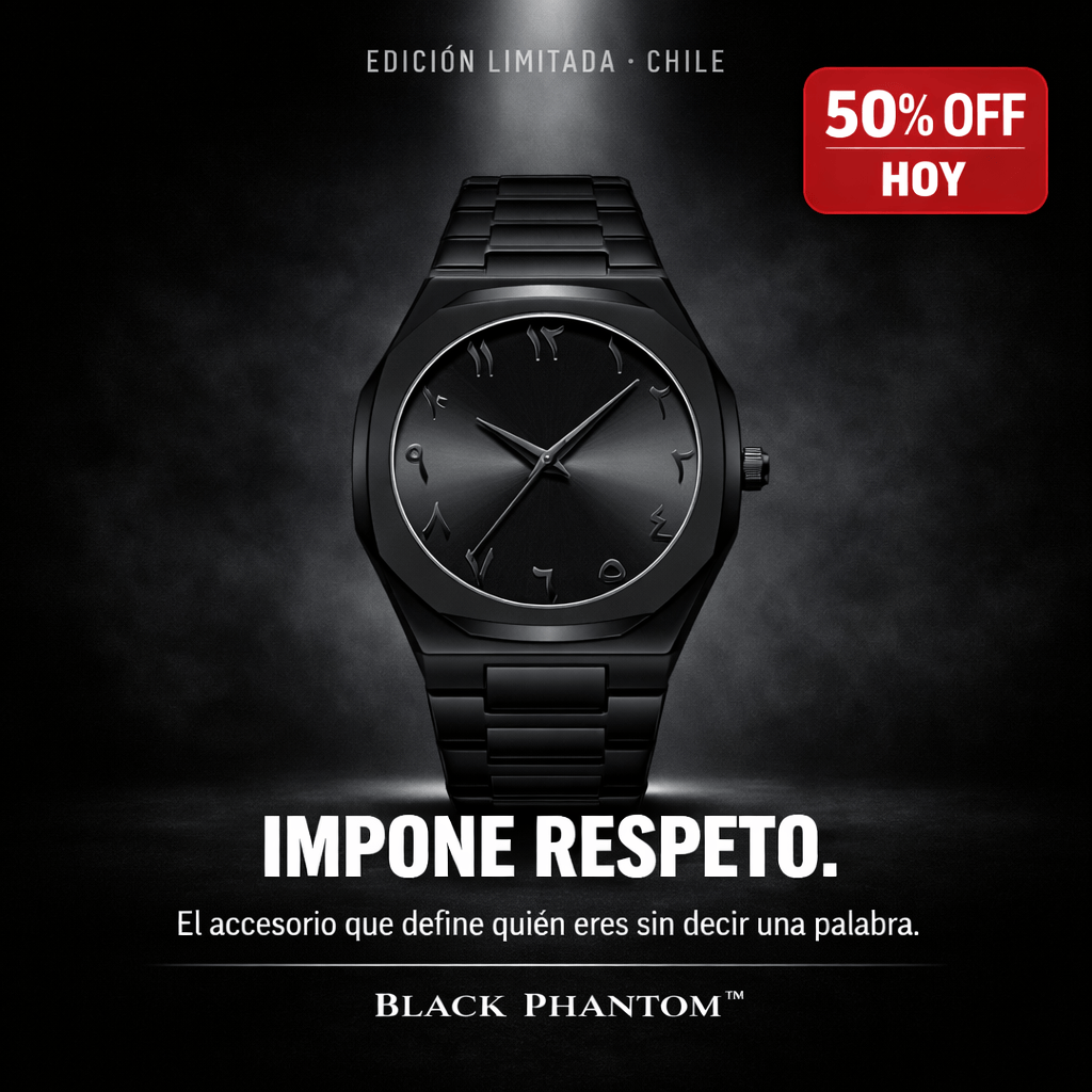 BLACK PHANTOM™ — El reloj que impone respeto sin decir una palabra 2